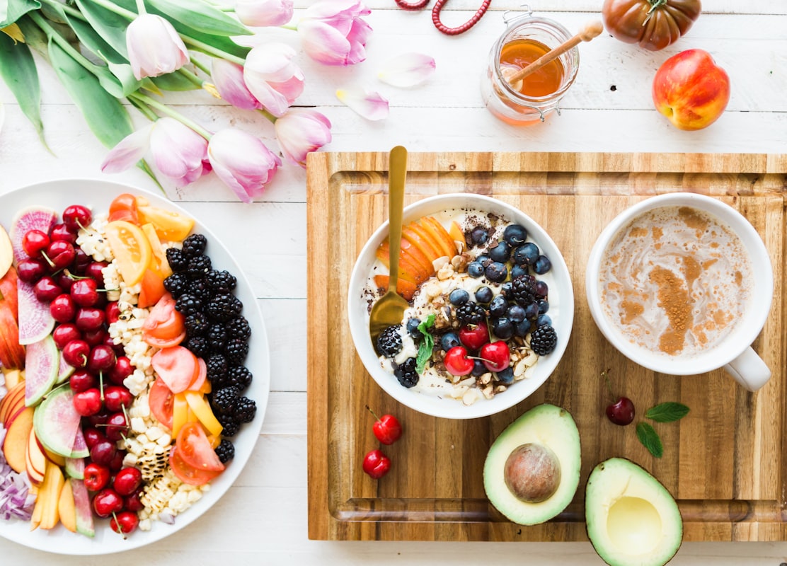 Gesunde Ernährung für strahlende Haut